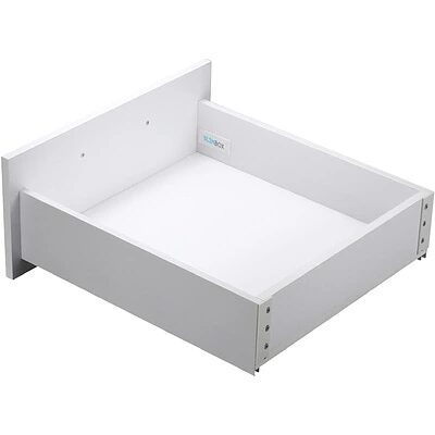 Система ящиков Slimbox AKS L-300 H=128 (средний) белый SOFT CLOSE ДСП16мм