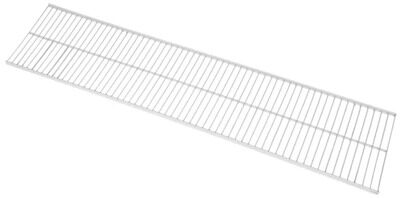 Полка сотовая, 400*3000 мм (Белый муар)